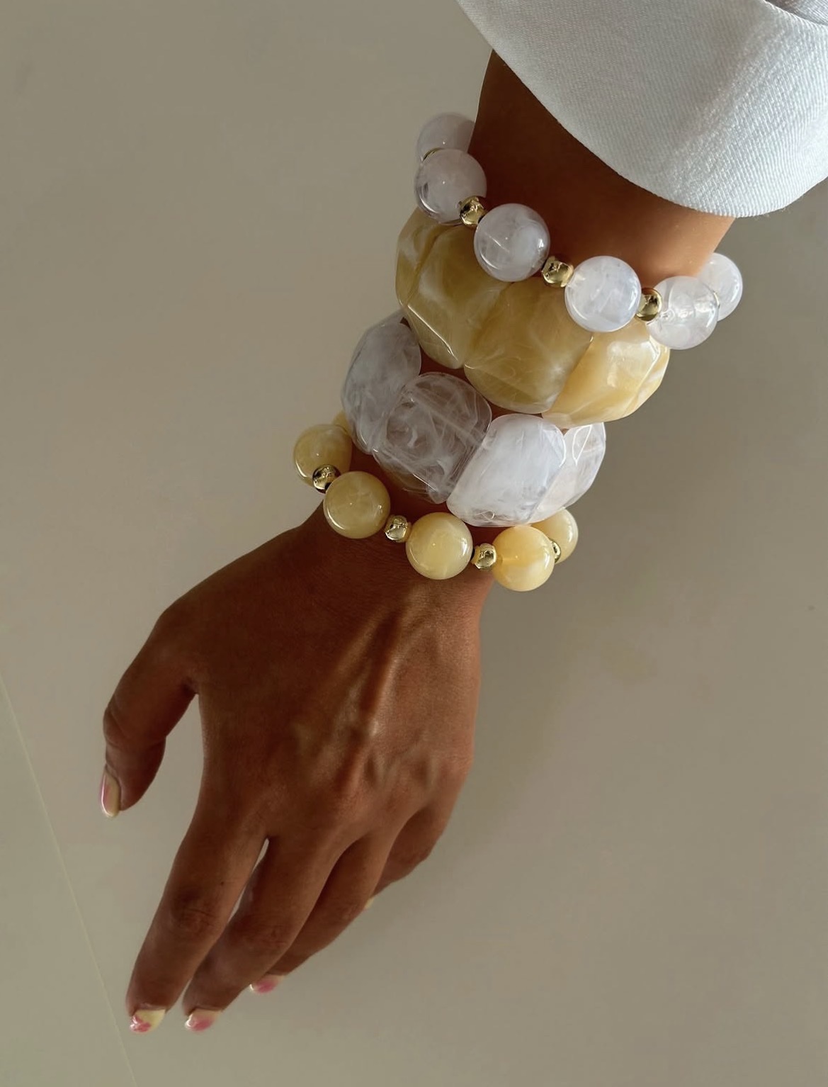 دستبند زنانه مدل [ zara] دست ساز