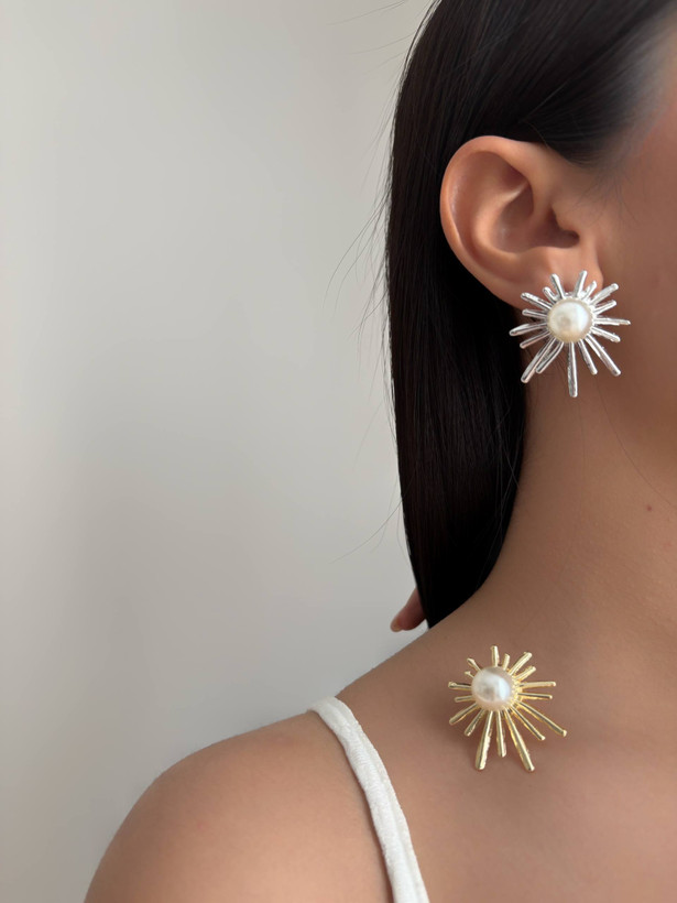 گوشواره های رادیوم مدل استیل