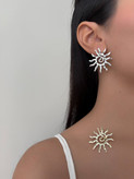 گوشواره های رادیوم مدل استیل