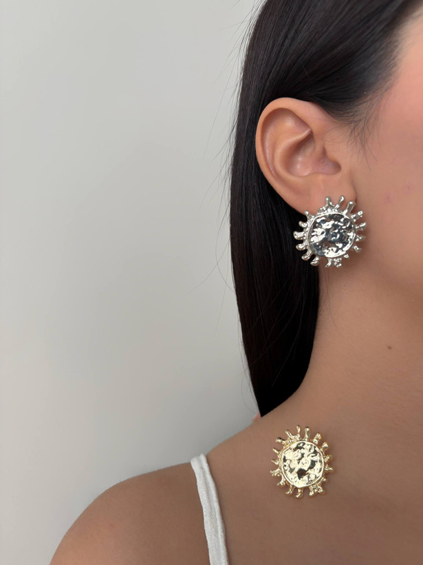 گوشواره های رادیوم مدل استیل