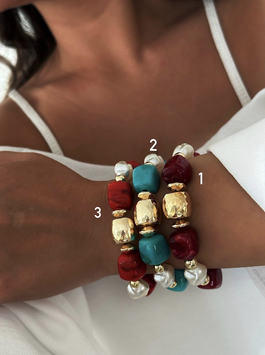 دستبند Zara collocation مدل توپی